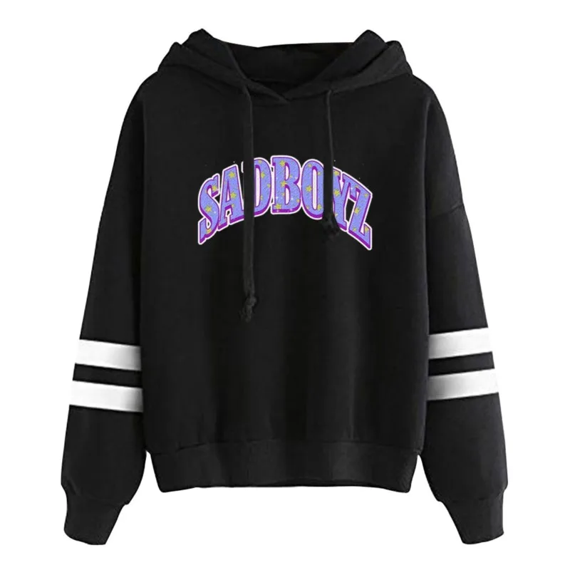 

Junior H RHENSTONE LOGO STAR Hoodie Men's and Women's Pullover Long Sleeve Hooded Top Fashion Streetwear