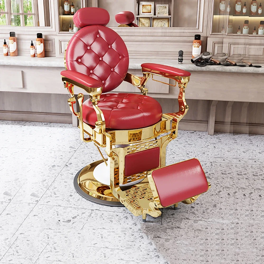 

Simple Comfortable Barber Chair Modern Fashion Salon Personalized Hairdresser Chair Ergonomic Beauty Kapperstoel Hair Furniture