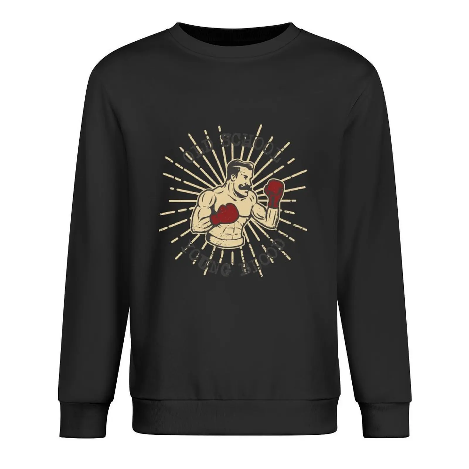 

Old School Young Blood Pullover blouse autumn jacket men korean style clothes mens clothes sweatshirts men