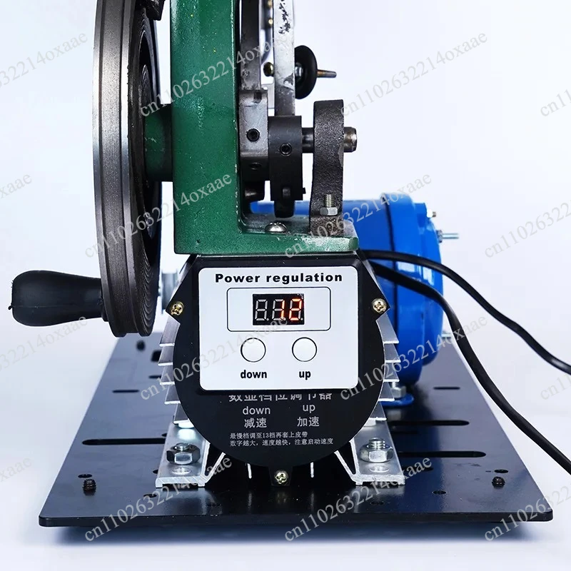 

Professional Shoe Repair Machine with Electric and Hand-Crank Dual Mode, Heavy Duty Stitching and Sewing Equipment for Footwear
