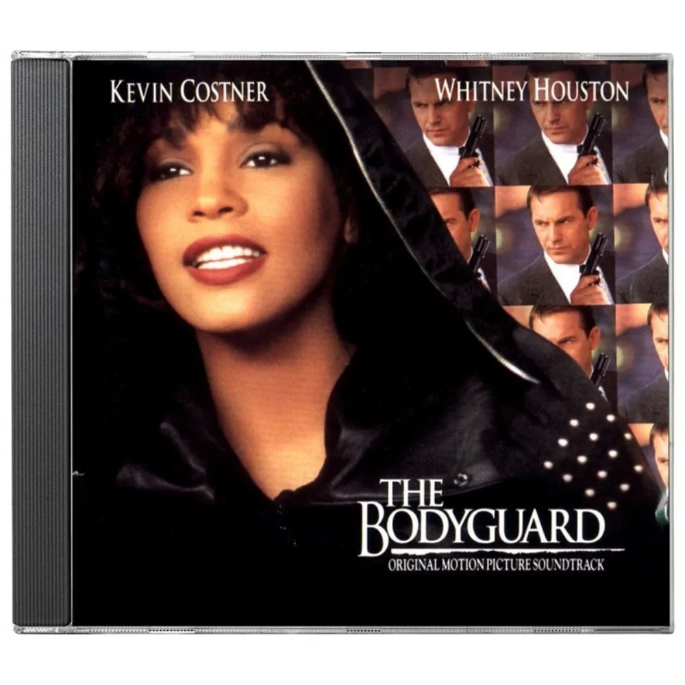Whitney Houston The Bodyguard OST CD - مسار موسيقي لفيلم الخالدة مع غناء قوي لمحبي الموسيقى والمجموعة