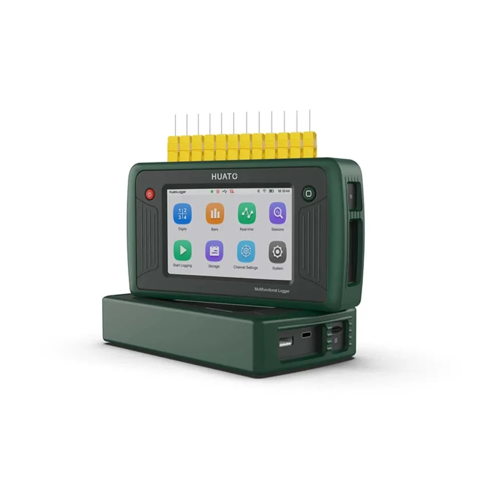 2026 HUATO S1516T Multi-channel Thermocouple Temperature Data Logger Humidity Sensor Industrial Thermocouple Temperature Data Lo