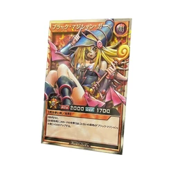 Yu Gi Oh Dark Magician Girl RDORP2 Self Made Three-dimensional Metal Card Anime Classics Game Collection Cards Toy Gift