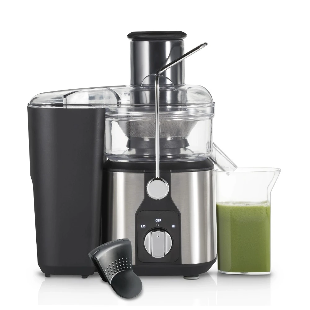 

Easy Clean Juicer, Juice Extractor, Easy Sweep Cleaning Tool, Big Mouth Chute, 800 W