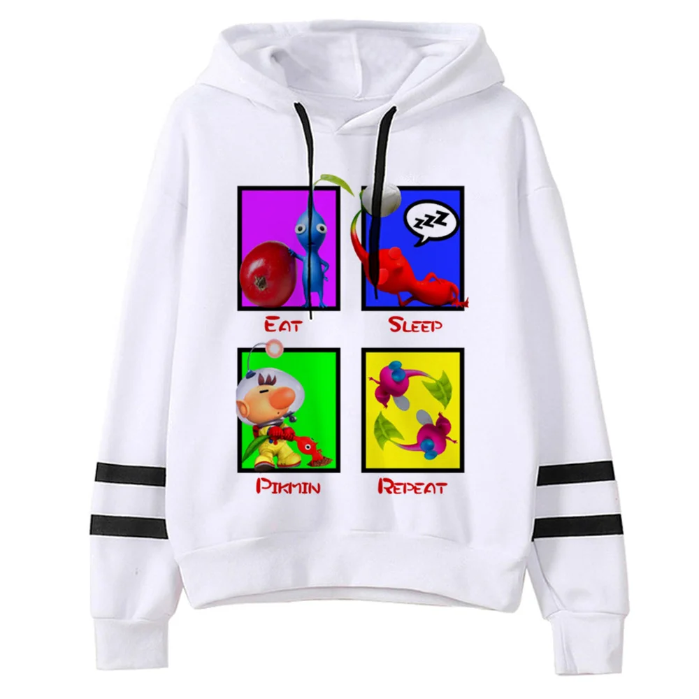 Pikmin hoodies women Korean style 2023 aesthetic anime pulls clothing female 90s Hood