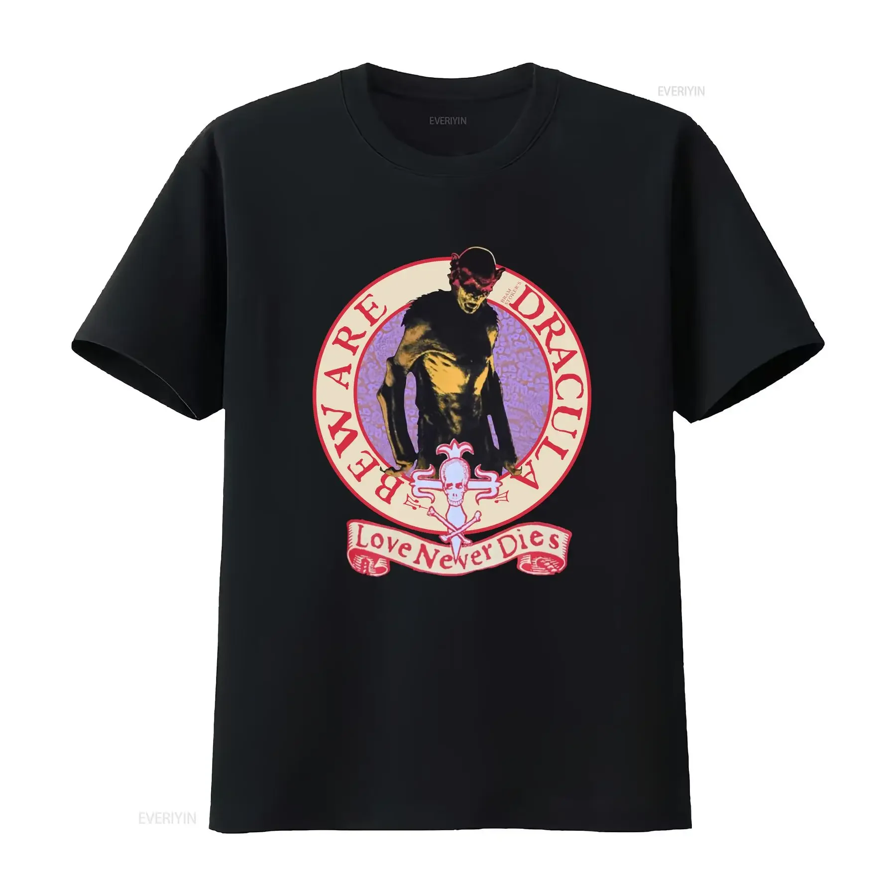 

90s Bram Strokers Dracula Film Love Never Dies T Shirt Extra Large vintage Washed Soft Slightly Breathable graphic Casual homme