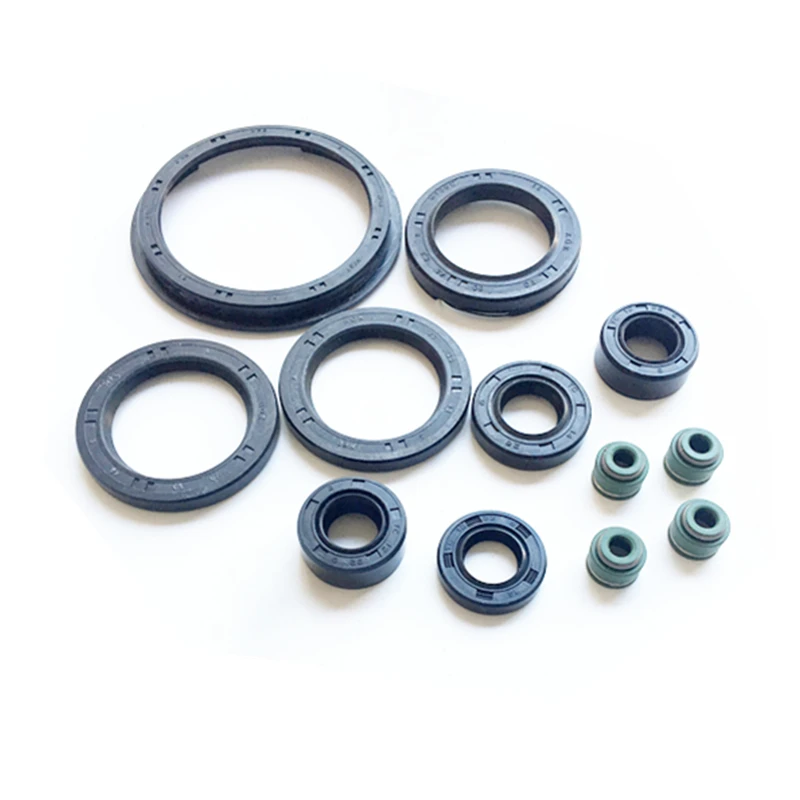 Motorcycle Full Complete 250CC Engine Oil Seal Rubber Gear Shaft Seal For Suzuki GN250 GZ250 TU250 DR250 GN GZ TU DR 250