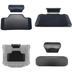 Motorcycle Passenger Backrest Back Pad Universal Self-adhesive Shockproof Moto Rear Top Case Box Luggage Cushion Pad Backrest