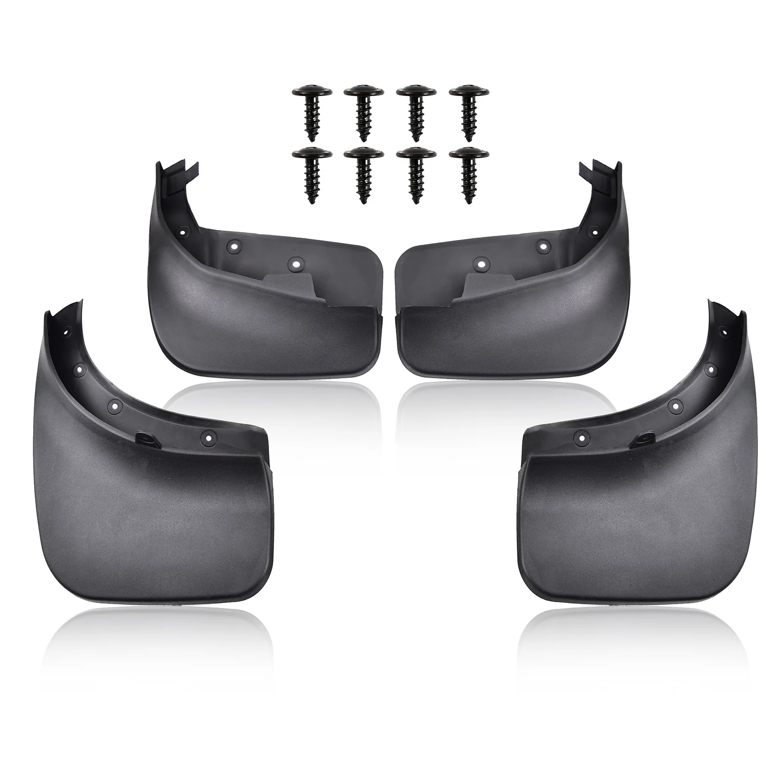 Set Mud Flaps For VW Touareg 2 Mk2 2011-2018 Mudflaps Splash Guards Front Rear Mud Flap Mudguards 2012 2013 2014 2015 2016 7P5