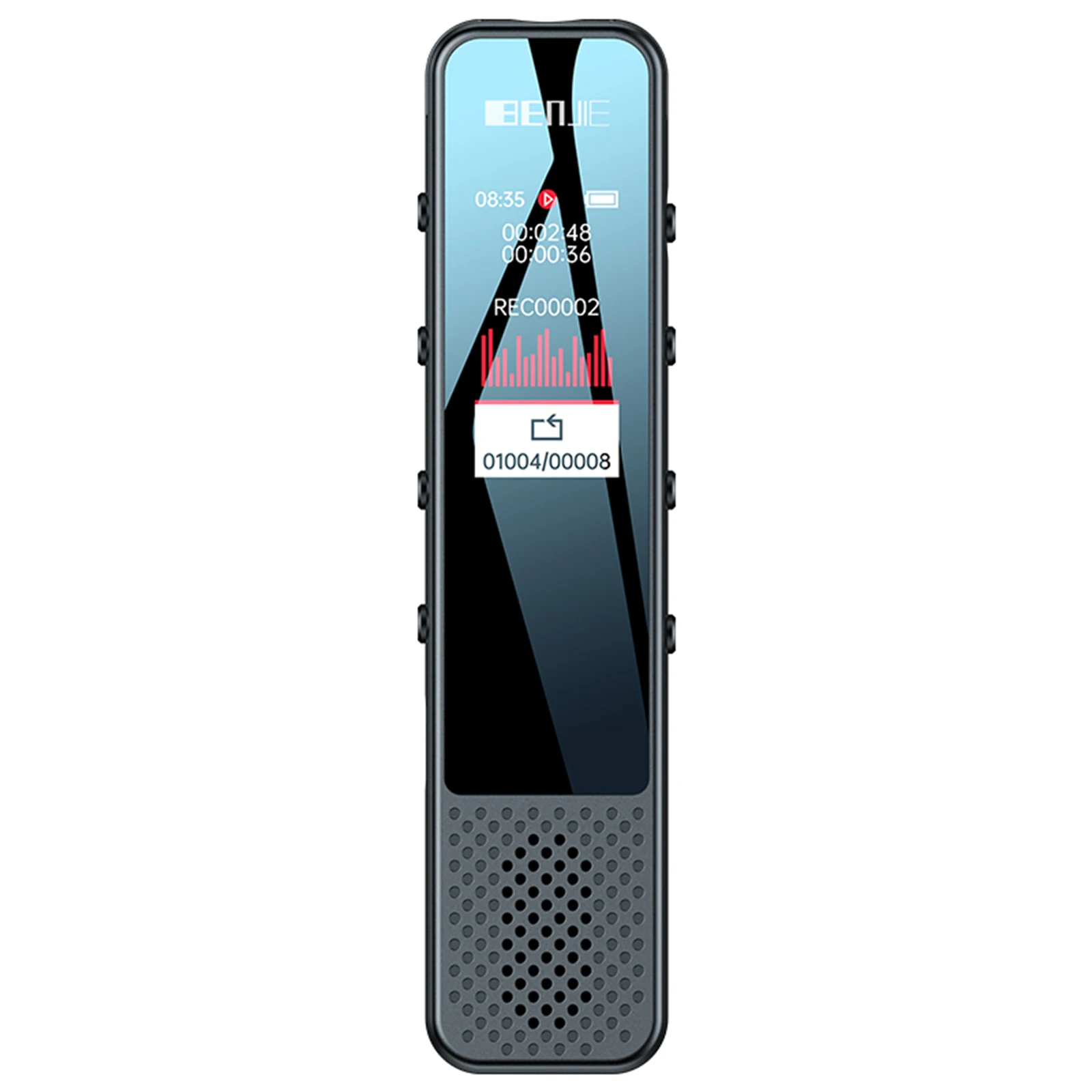 Portable G6 Bluetooth Voice Recorder With Speaker 8G/16G/32G/64G MP3 Player One Touch Recording Tool DSP Noise Reduce Dictaphone