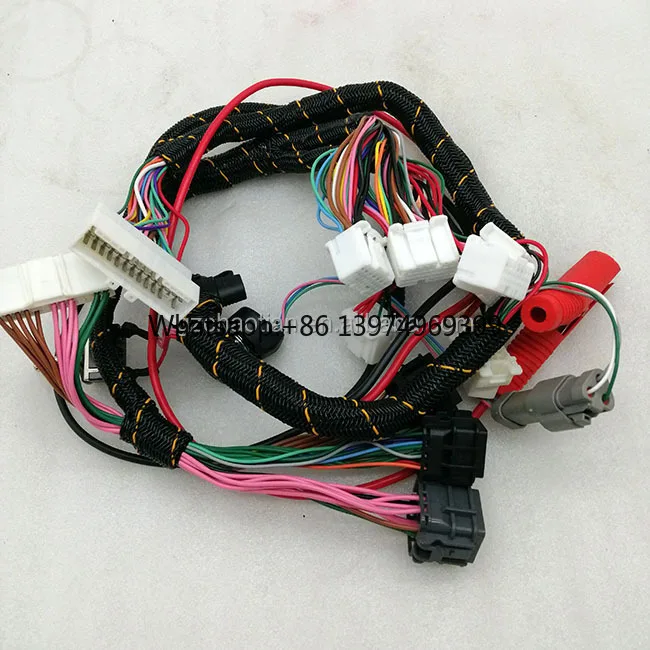 J05 P11C J08E Engine Starter Wiring Harness Test Harness for SK200 SK330 SK450-8 Excavator