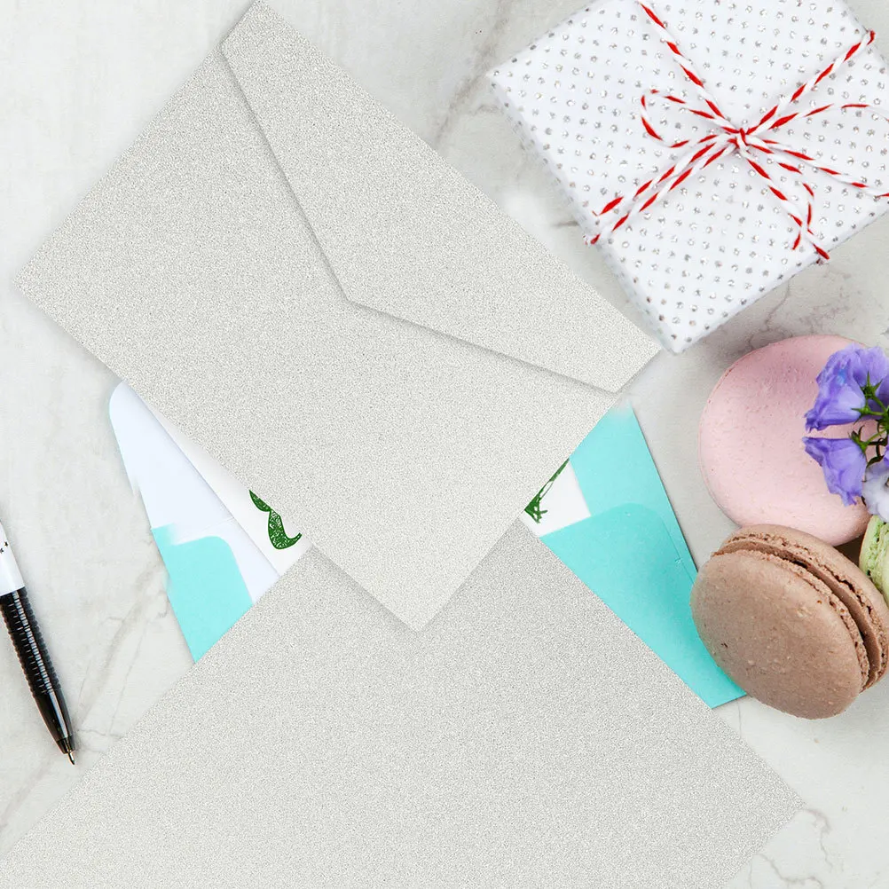 

20Pcs Sparkly Glitter Cardstock Gold Silver Paper for DIY Scrapbook Crafts Card Making Origami Creative Art Supplies