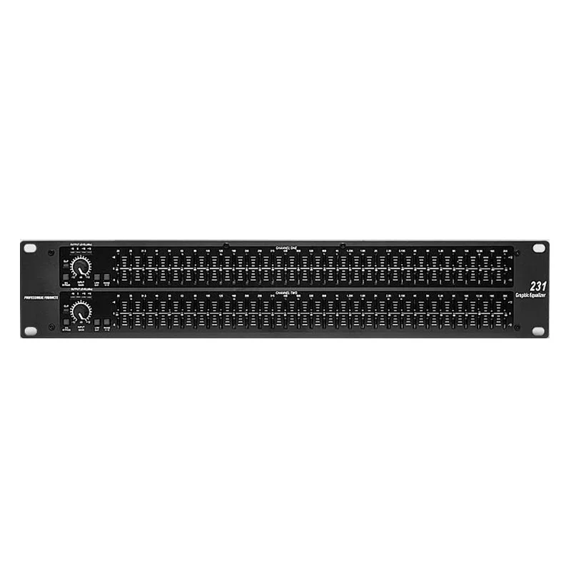 Professional Audio Dual 31 Band Equalizer