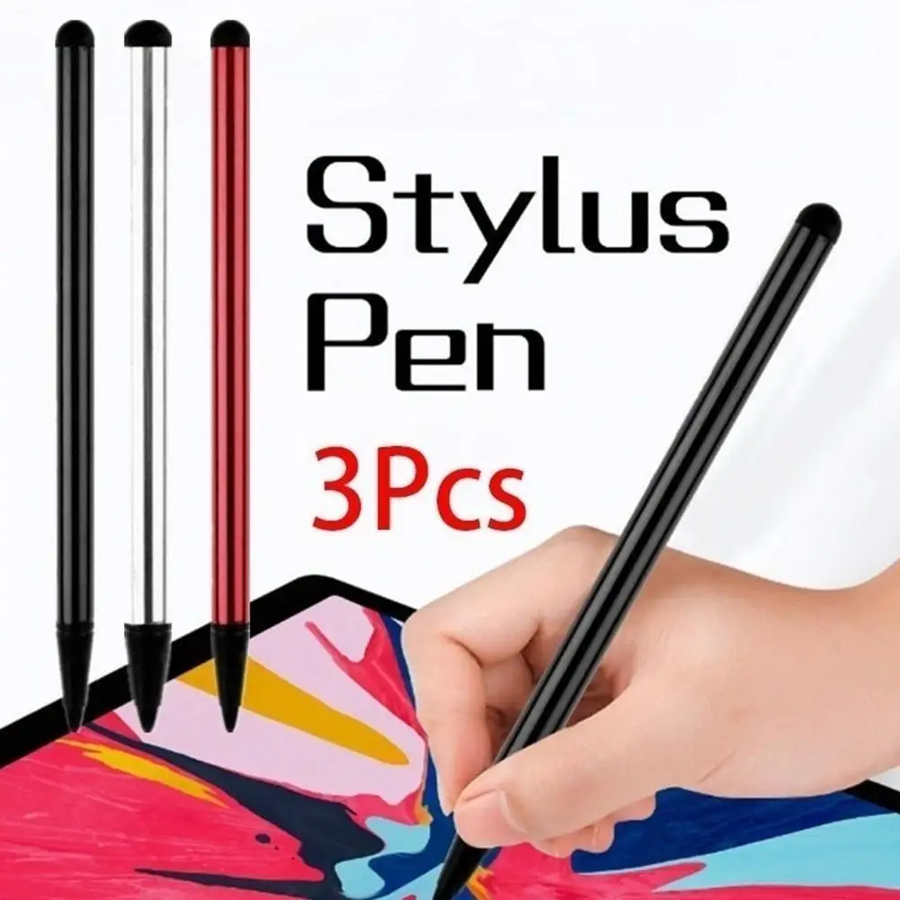 Universal Stylus Dual-use Screen Pen Smartphone Ios Pen Suitable For Android Tablet Resistance Capacitive