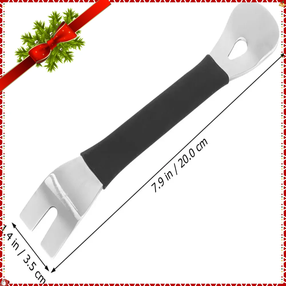 

1PC Stainless Steel Car Audio Removal Tool - Pry Bar for Door Panel, Radio, Interior Trim Disassembly