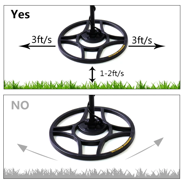 Adjustable Stem Underground Metal Detector Waterproof Coil LCD Display 1.5m Max Depth Adult Detector view 4