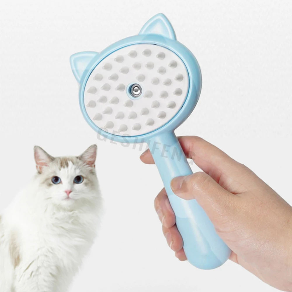 

Cat Spray Brush for Shedding Pet Wholesale Dog Cat Pet Spray Massage Comb