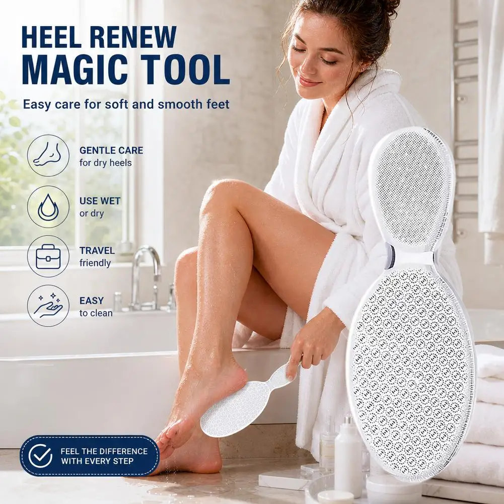 3/5/10pcs Magic Foot File Callus Remover Heel Scraper Dead Skin Removal Scrubber Wet Dry Pedicure Tool Foot Care Scraper Board