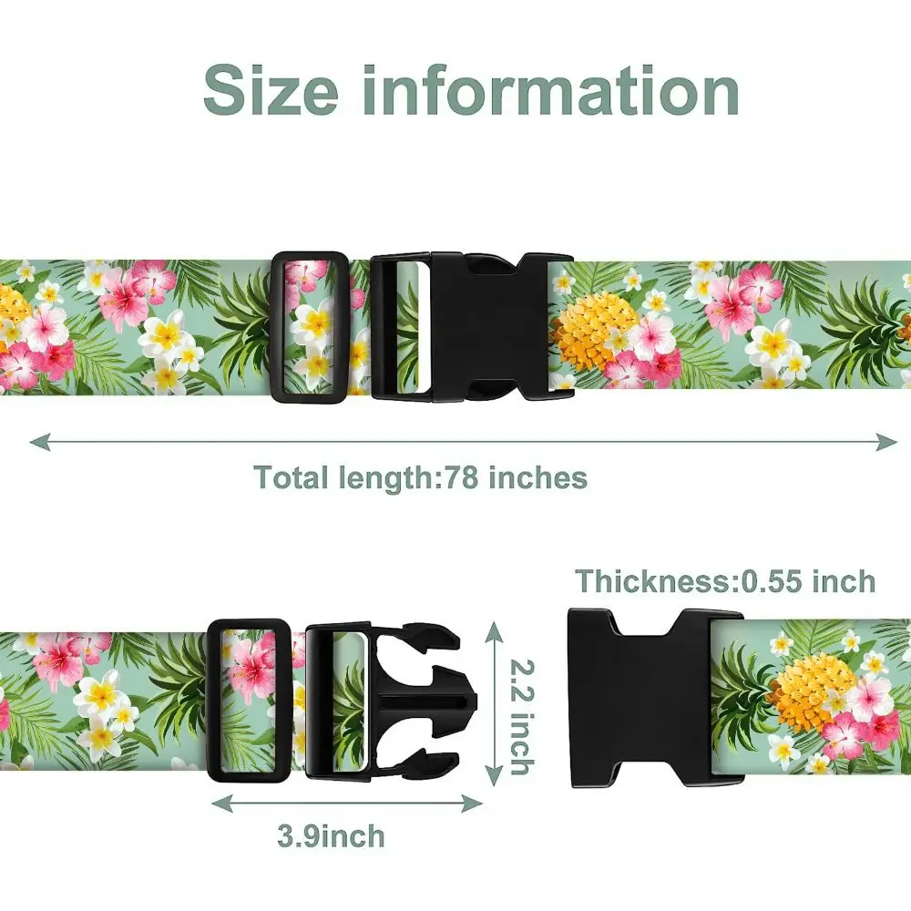 Adjustable Luggage Buckle Strap Anti-theft Bundling Packing Belt Baggage Belt Cross Strap Suitcase Belts Luggage accessories