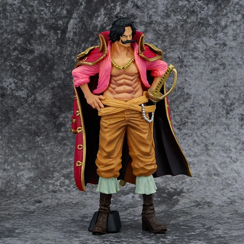 23cm One Piece Anime Figure Gol D Roger King OF Artist Action Figure Model Collection Statue Figurine Doll Toy For Birthday Gift