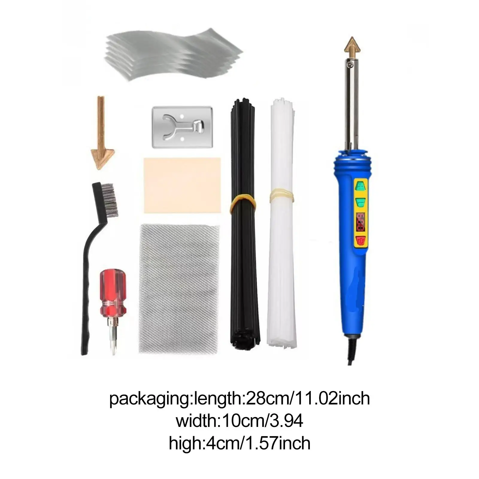 Soldering Iron Kit Electric for Car Bumper Home Appliance Repair Crafts