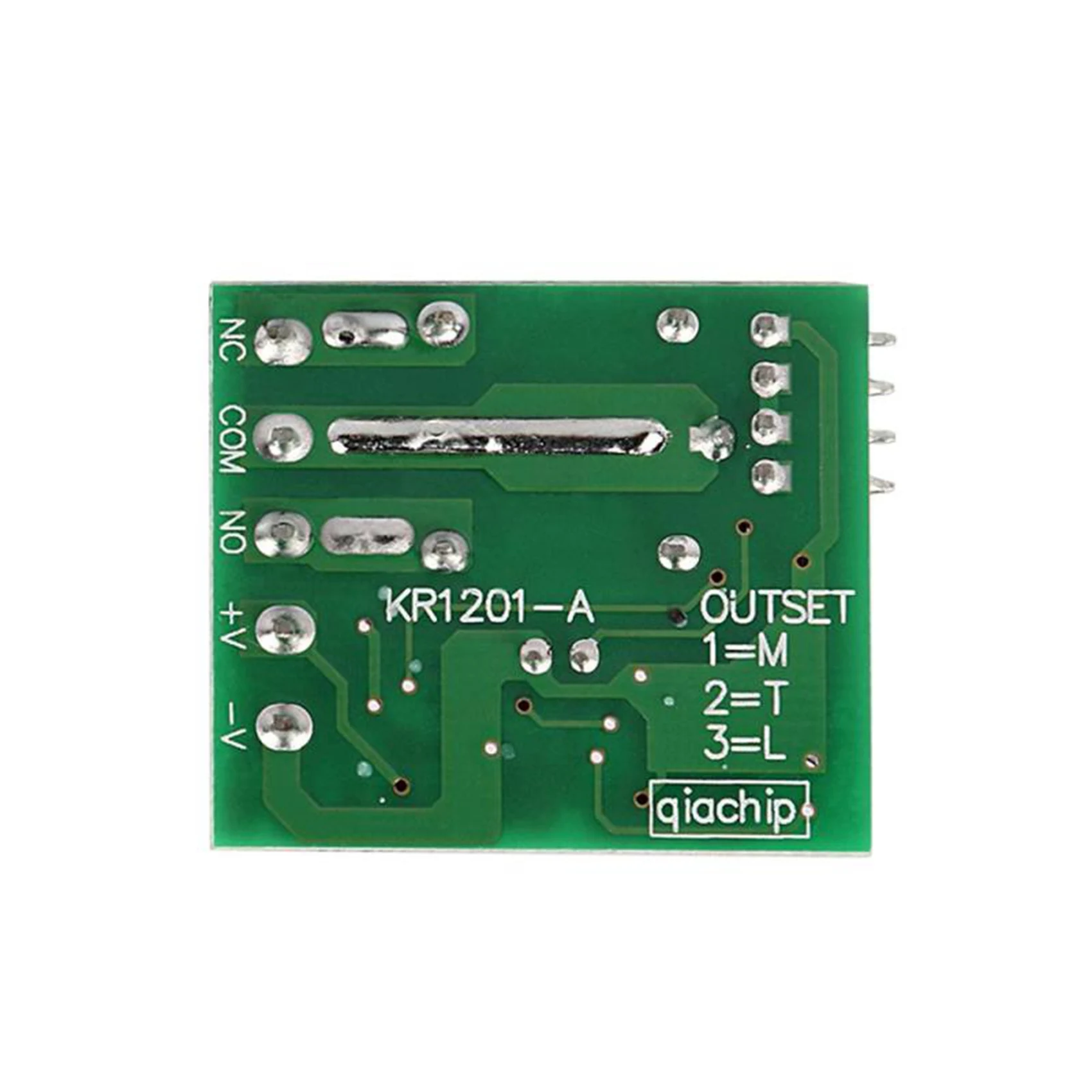 Y51A-5X DC 12V 1CH 433Mhz Universal Wireless Remote Control Switch RF Relay Receiver 433 Mhz Transmitter Button Module DIY