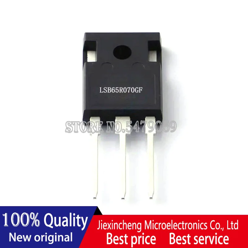 10PCS LSB65R070GF 65R070 TO-247 MOSFET 50A 650V 100%New