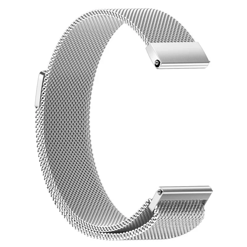 Muñequeras Milanese Loop de acero inoxidable, muñequeras de liberación rápida para Nokia Withings Steel HR GDeals