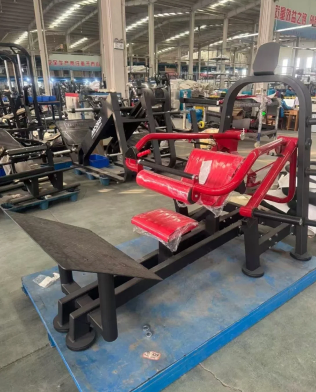 New Design Commercial Gym Equipment Leg Training PlateLoaded Hip Thrust Machine