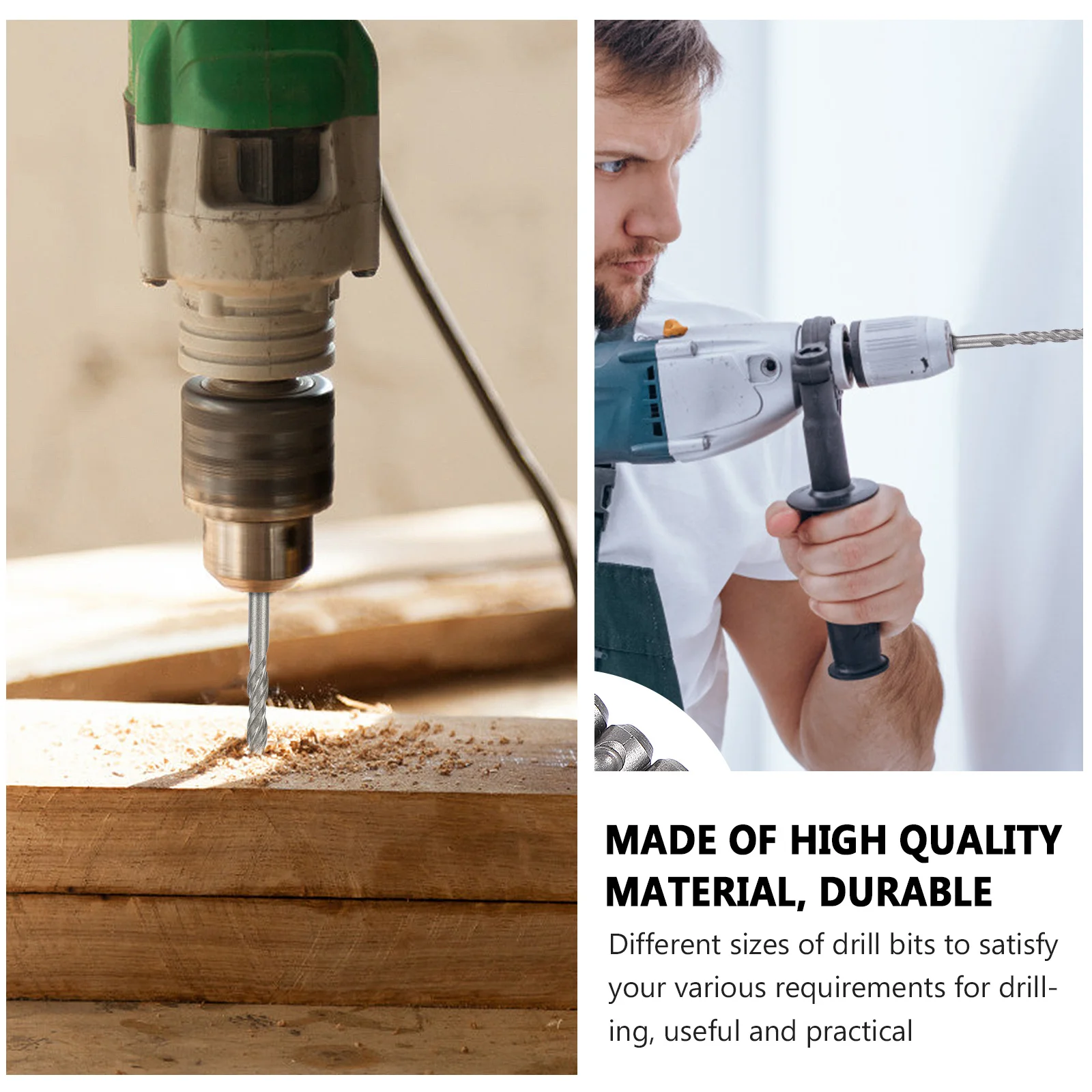 

7Pcs Grooved Drill Bits Strong Corrosion Resistant for Stainless Steel Mold Steel Fast Accurate Drilling in Various Applications