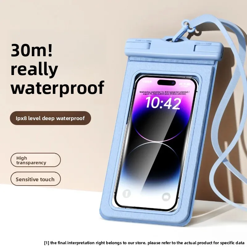 Waterproof Smartphone Case Cellphone Pouch Underwater Phone Case Waterproof Phone Pouch for Swimming Bag Floating Phone Case