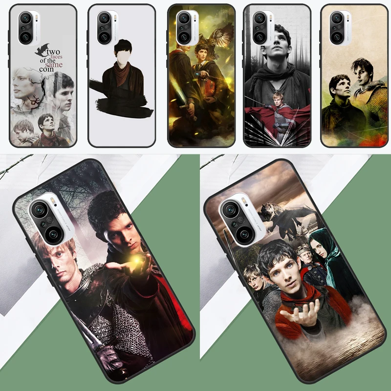 TV Series Merlin For POCO X5 X3 F5 Pro F4 X4 GT M5s C40 F3 Phone Case For Xiaomi 12T 11T Pro 12 13 Lite 12X