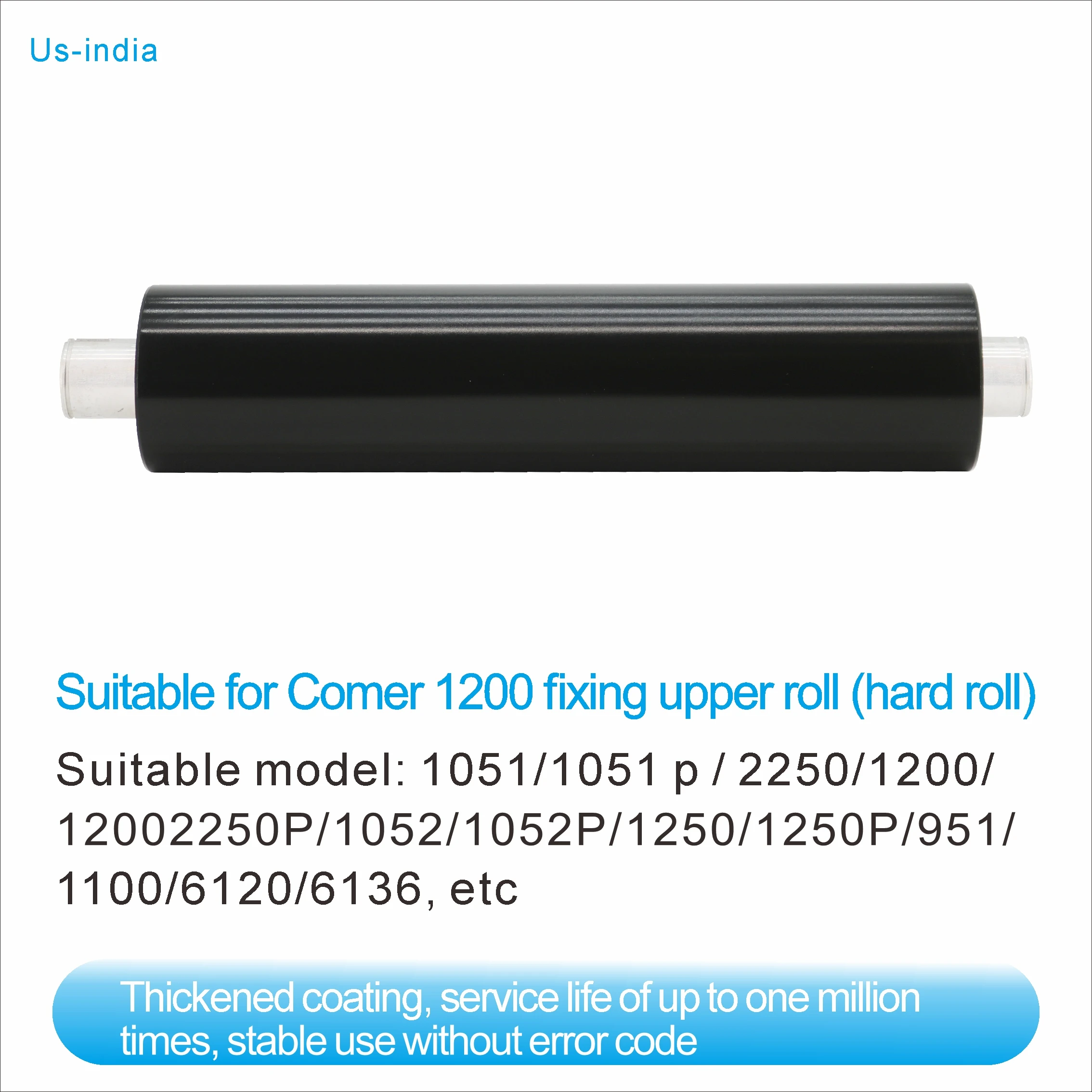 Konlca 1200 fixing upper roll (hard roll) 1051/1051P/1200/1200P/2250/2250P/1052/1052P/1250/1250P/951 effective heat conduction