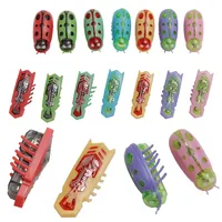 Automatic Electric Bug Toy Vibration Tunnel Robot Insect Battery Operated Cockroach Ladybug for Cat Playful Entertainment