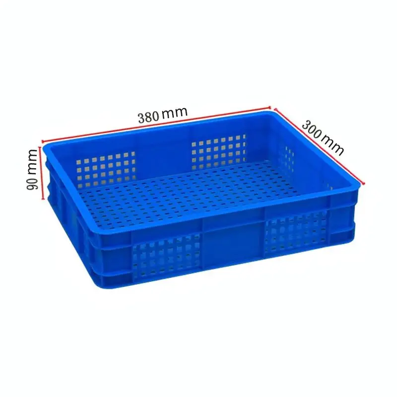 Plastic Turnover Box Basket Storage Box Customized Thick Shelve Case Container Multifunctional Turnover Box Transport Basket