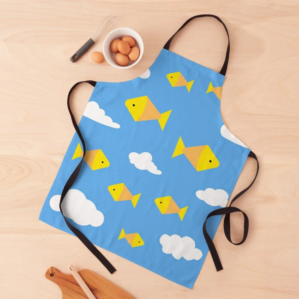 

Fish in the Sky Apron apron waterproof