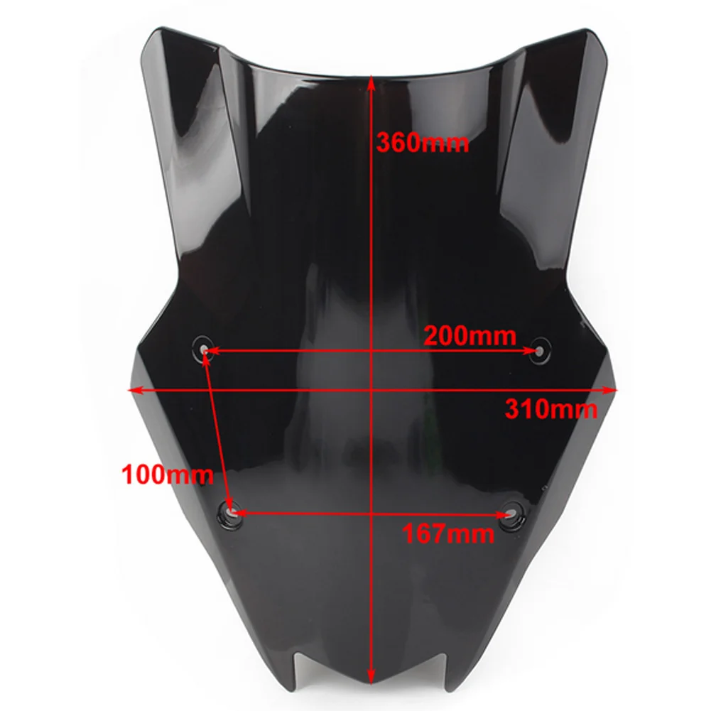 Motorcycle Windshield For Kawasaki Z1000SX Z 1000 SX Ninja 1000SX 2020- Double Bubble WindScreen Accessories Fairing Deflector