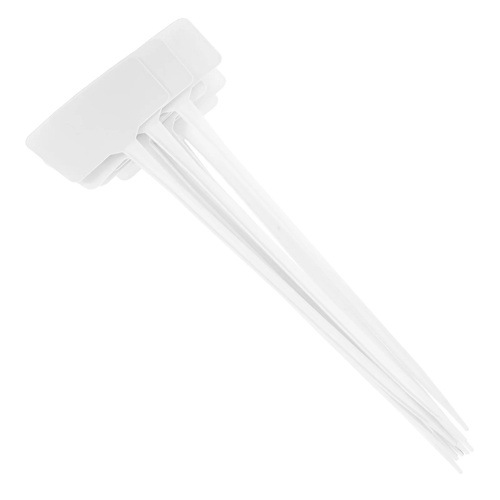 

10Pcs Garden Label Stakes Durable Plastic Bow Shape Plant Tags for Outdoor Garden Markers Flowers Herbs Vegetables Decor