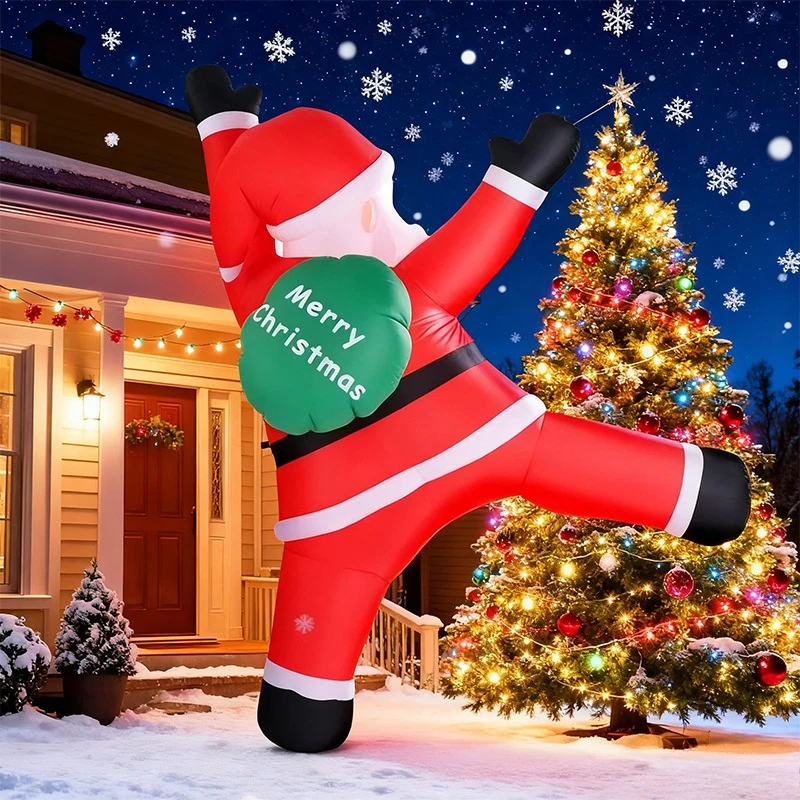 

Inflatable Climbing Santa Claus outdoor decoration inflatable Santa Claus courtyard lawn garden Christmas Winter decoration