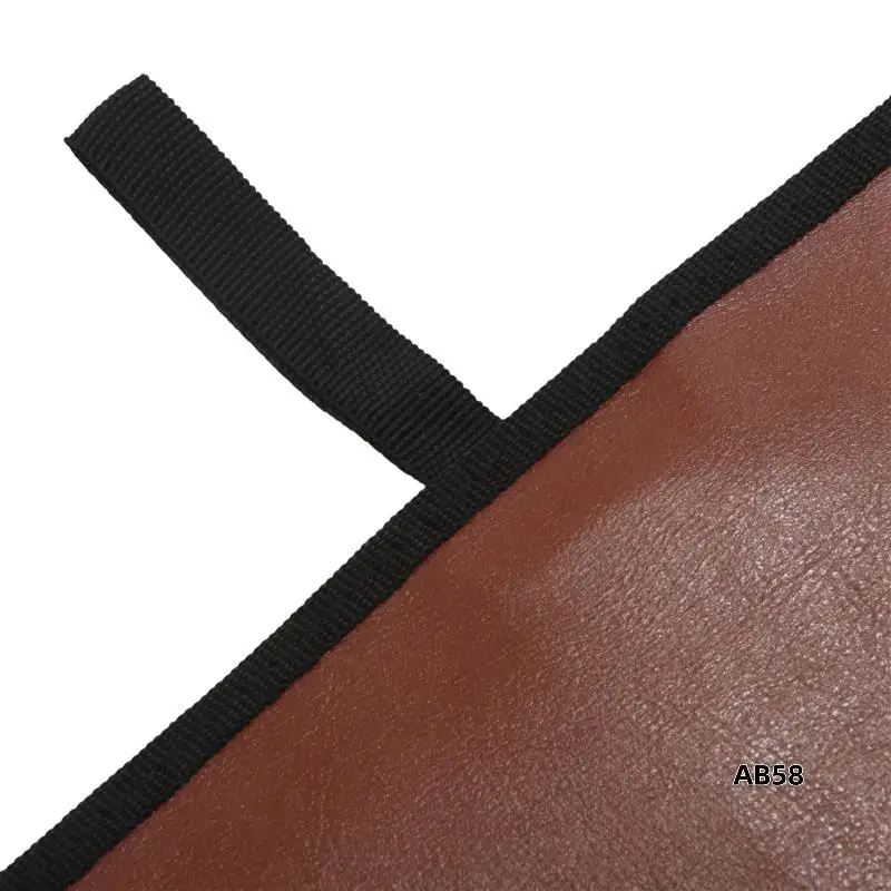 4X 80-Discs Portable Leather Storage Bag Zippered Storage Case For CD DVD Hard Disk Album - Brown