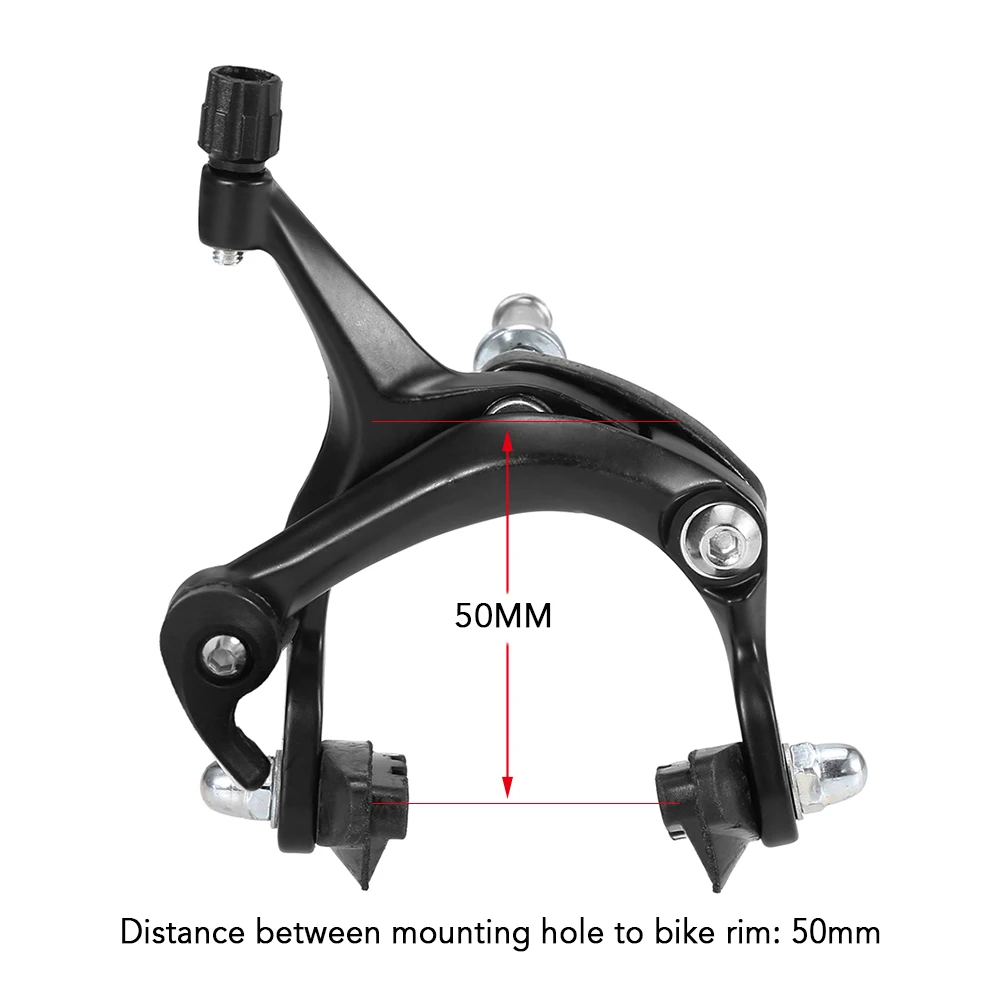 Front / Rear Fixie Bike Brake Kit Cruiser Brake Set Bike Caliper Brake Kit Side Pull Brake Set For Fixed Gear Bike Road Bike