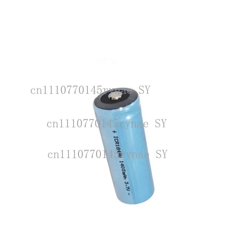 2pcs/lot ICR18490 1400mAh 18490 Rechargeable Lithium Battery 3.7V 18500 Replacement Battery