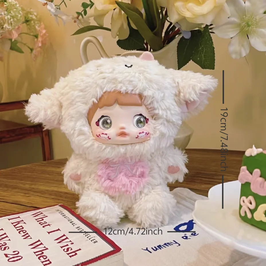 Nommi V1 Loveliness Never Ends Plush Doll Blind Box  Collectible Mystery Toy Surprise Gift for Girls Fans Home Decor Key Pendant