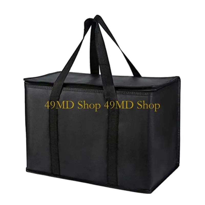 

49MD Дружественная термосумка для покупок с застежкой-молнией и герметичное основание для хранения обеда
