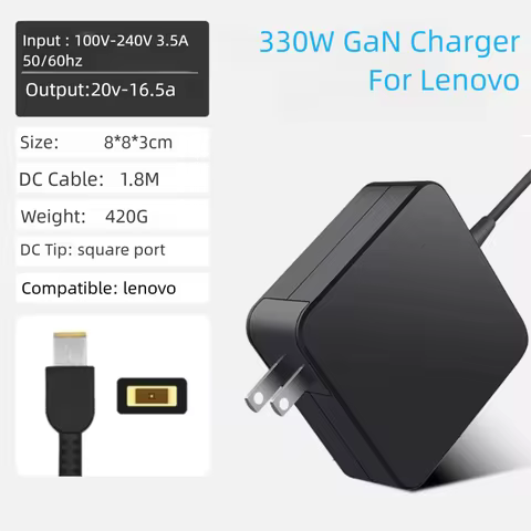 330W GaN Charger For Lenovo Legion 9 7 pro i 5i 5 Y9000P Y7000 R9000P R7000 Laptop Power Adapter GX21M50608 ADL330SDC3A Laptops