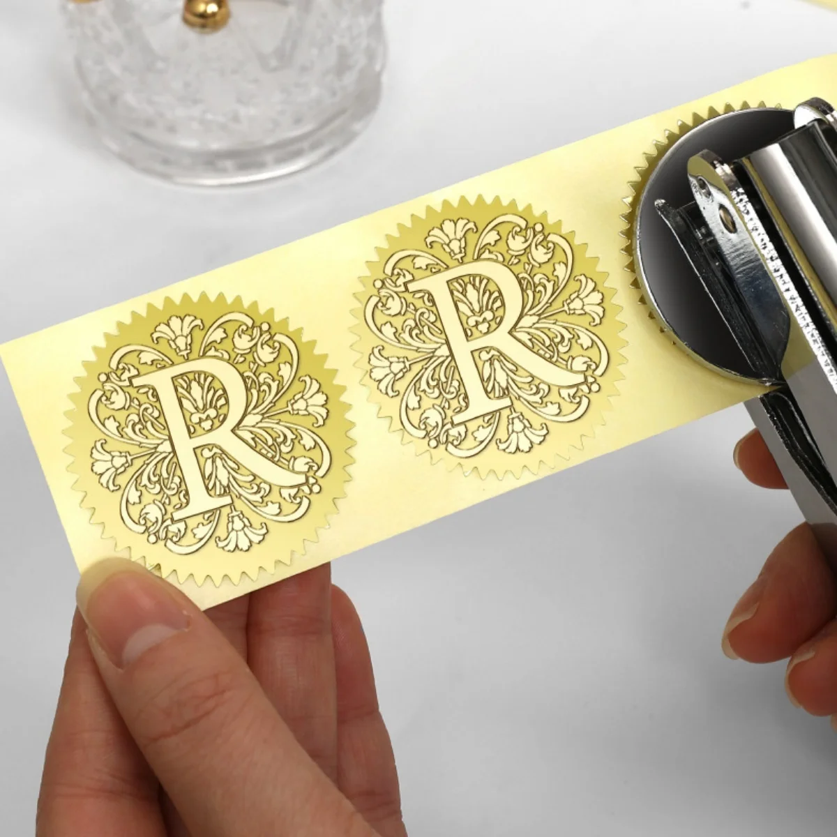 

Embosser Stamp LOGO Customized Wedding Library Book Private Seals Customization Envelope Party Invitation Embossing Stamps DIY
