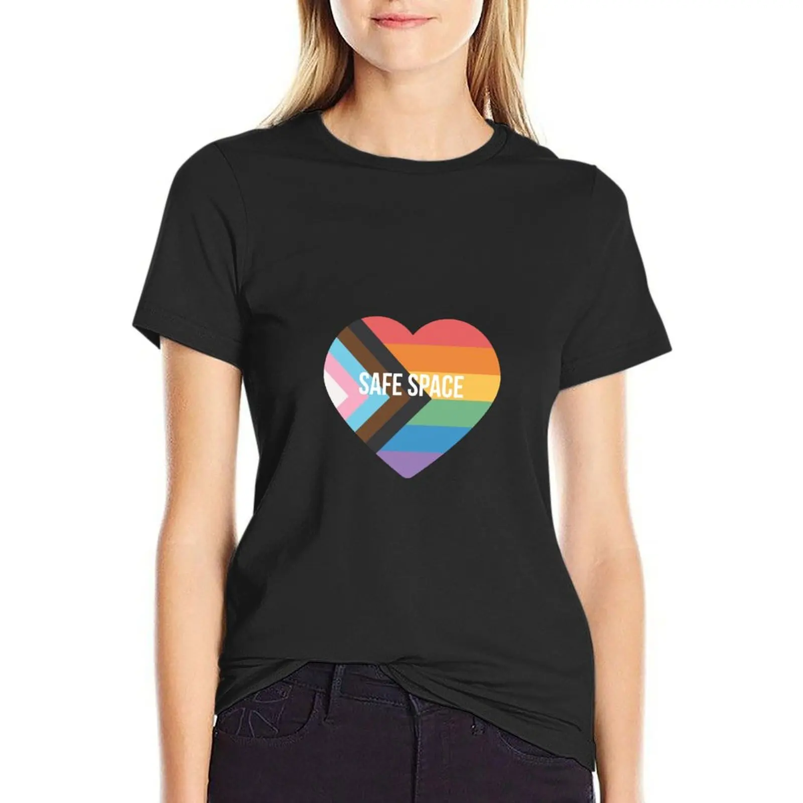 

LGBT safe space T-Shirt tops aesthetic clothes quick-drying Women's clothing