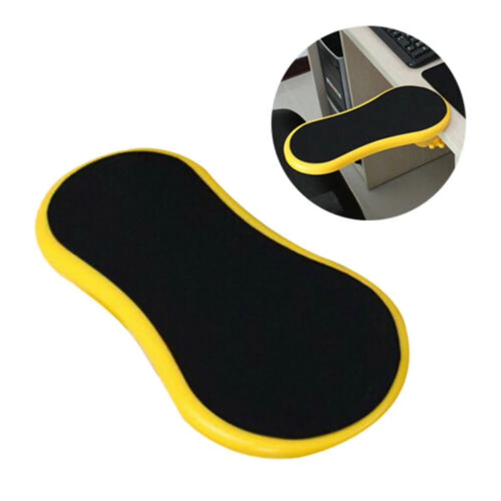 

Ergonomic Wrist Pad for Computer Desk Extender Yellow Office Adjustable Arm Rest Support Mouse Cushion Promote Circulation Home