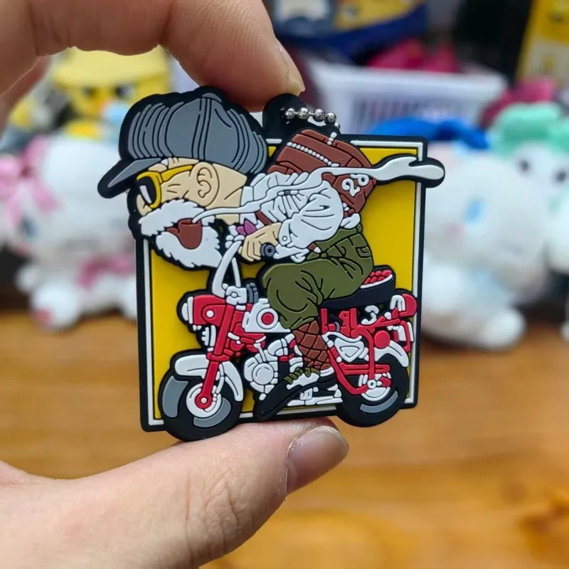 Dragon Ball Son Goku Vegeta Anime periférico goma colgante llavero mochila accesorio decorativo creativo