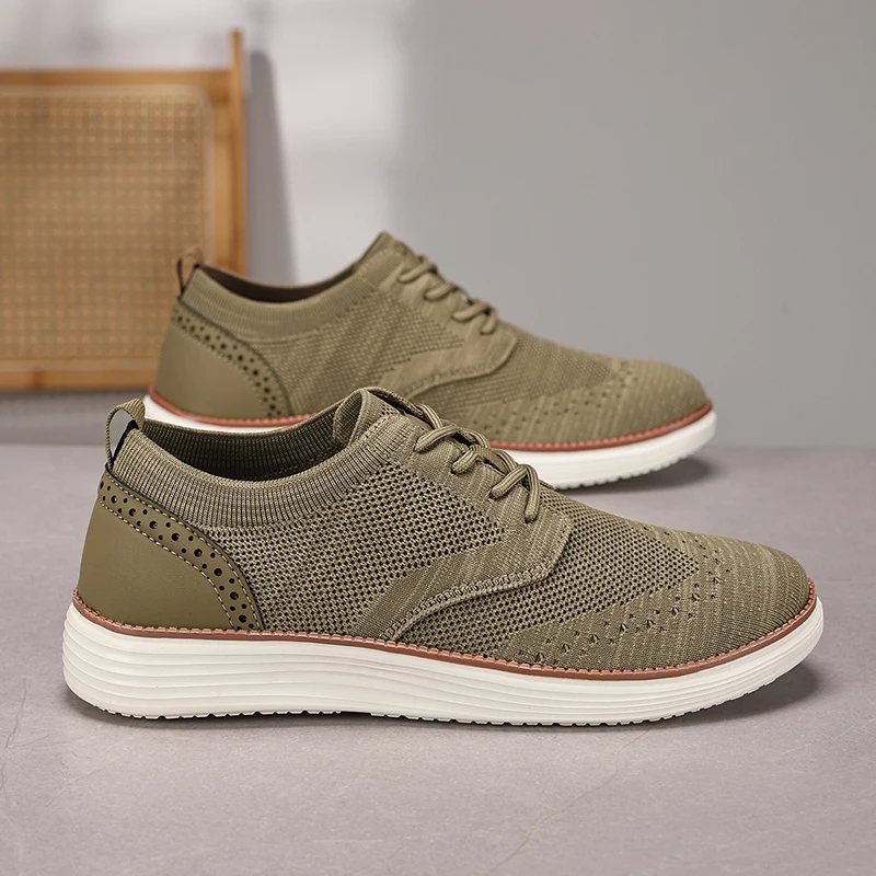 

Men's Lightweight Knitted Shoes Comfortable All Day Long Have Excellent Fit Walking Shoes Suitable for Daily Wear Hiking Shoes